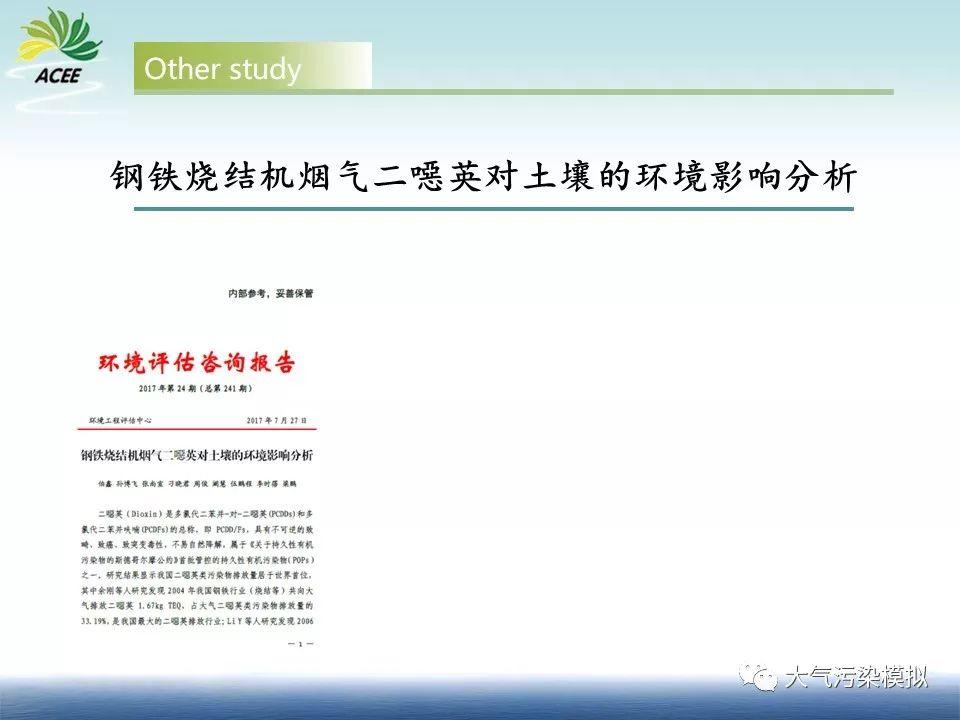 数值模型优化土壤二噁英、重金属监测布点研究（1）