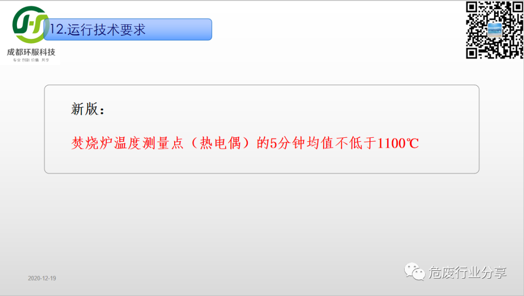 新标生效在即，危废焚烧应抓重点早筹谋